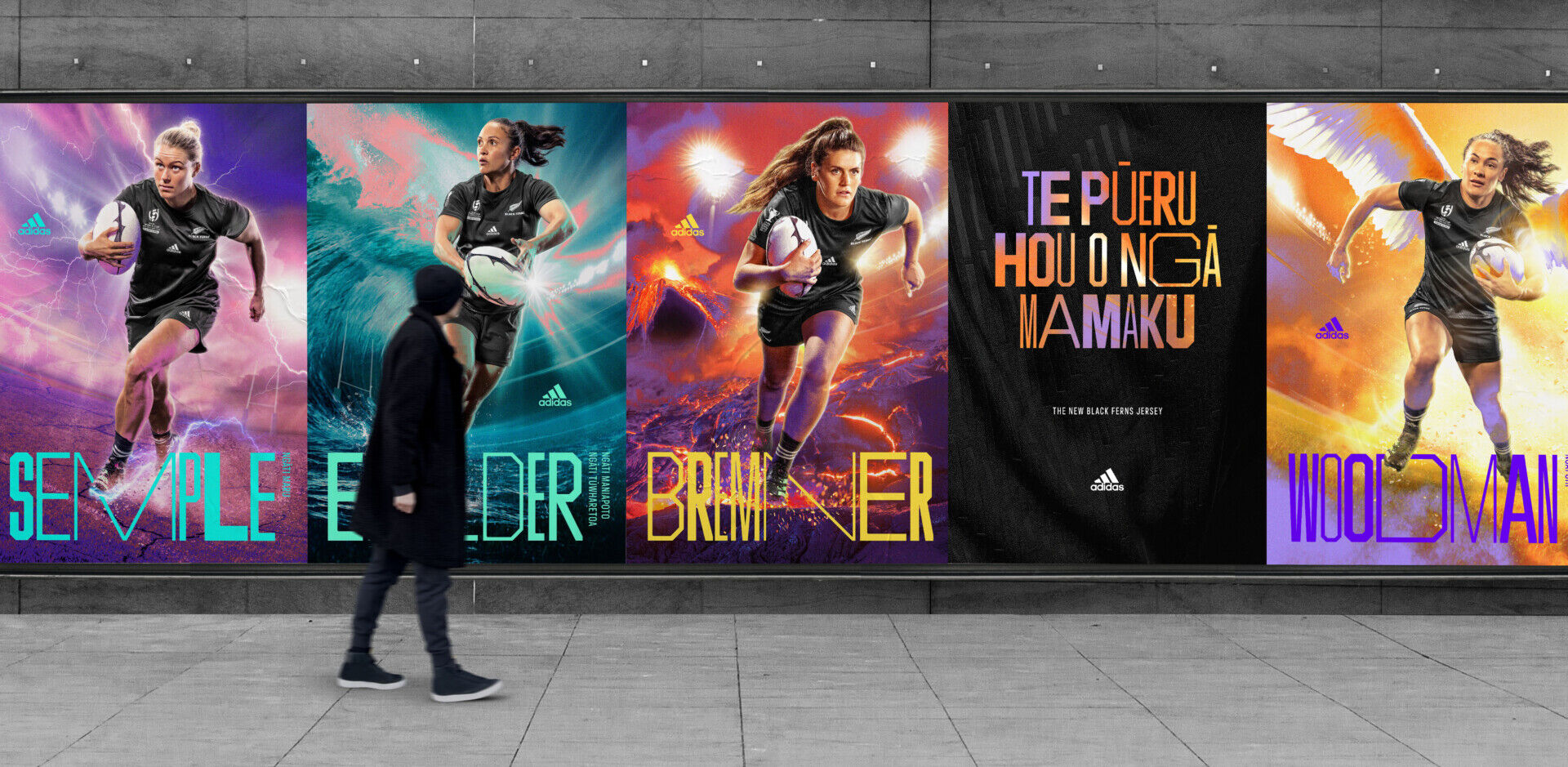 Black Ferns Rugby World Cup 2022 posters