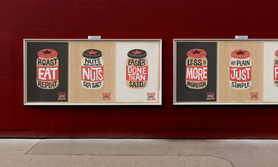Pic's Peanut Butter posters