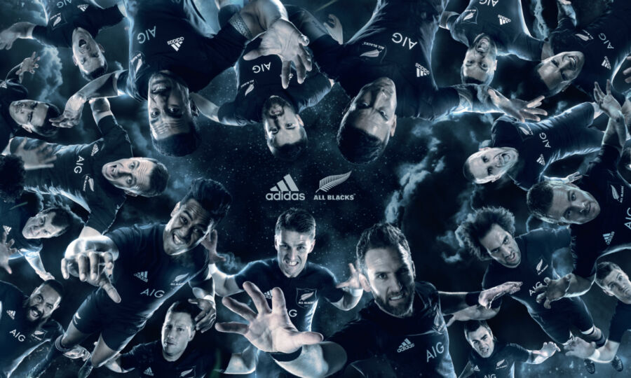 adidas All Blacks Attack The Attack poster