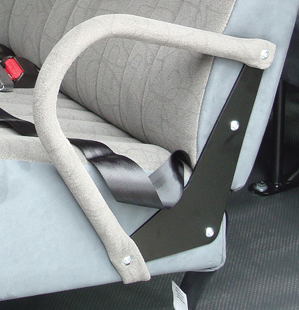 Fixed armrests 