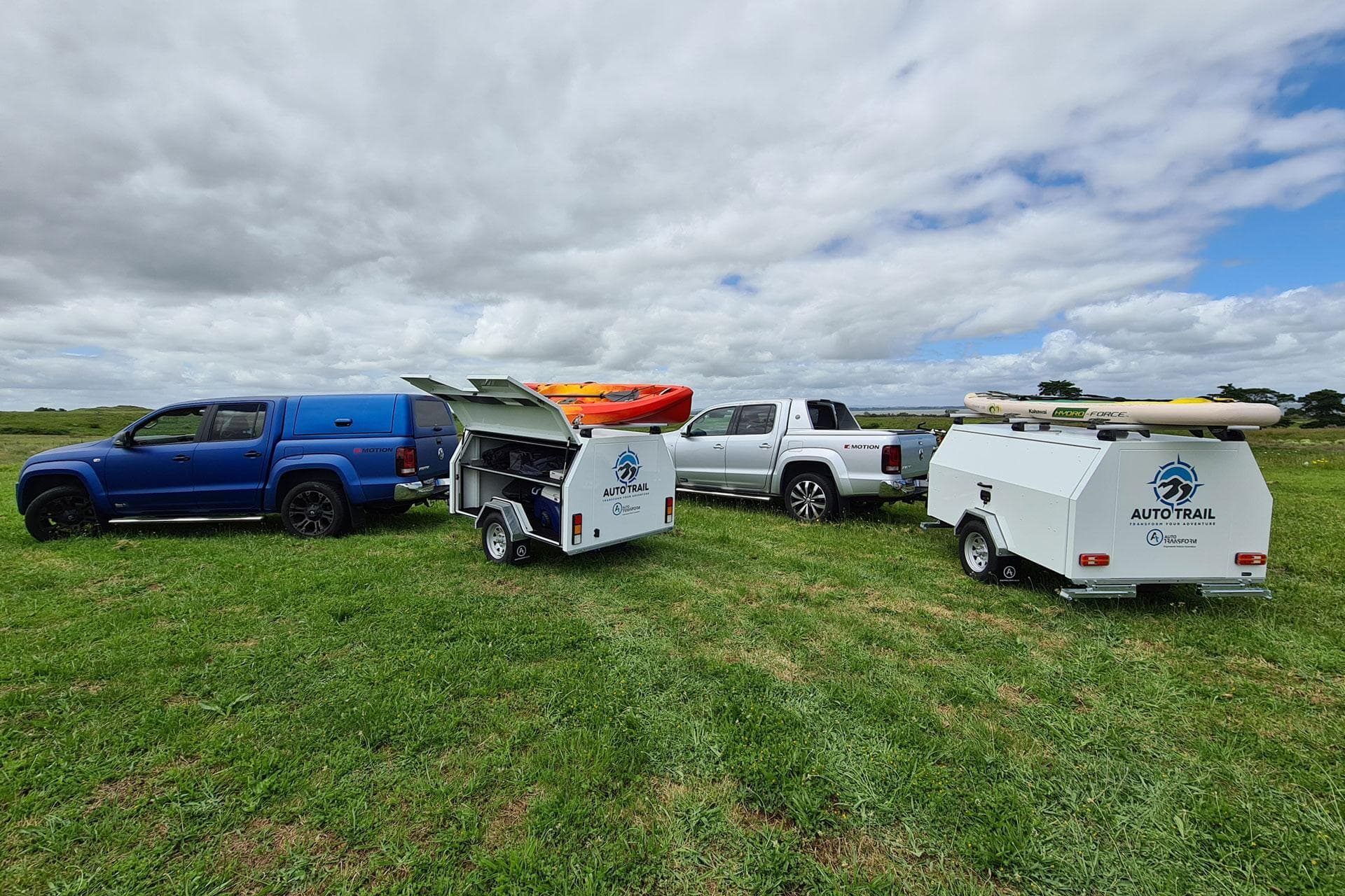 auto trail camping trailer 