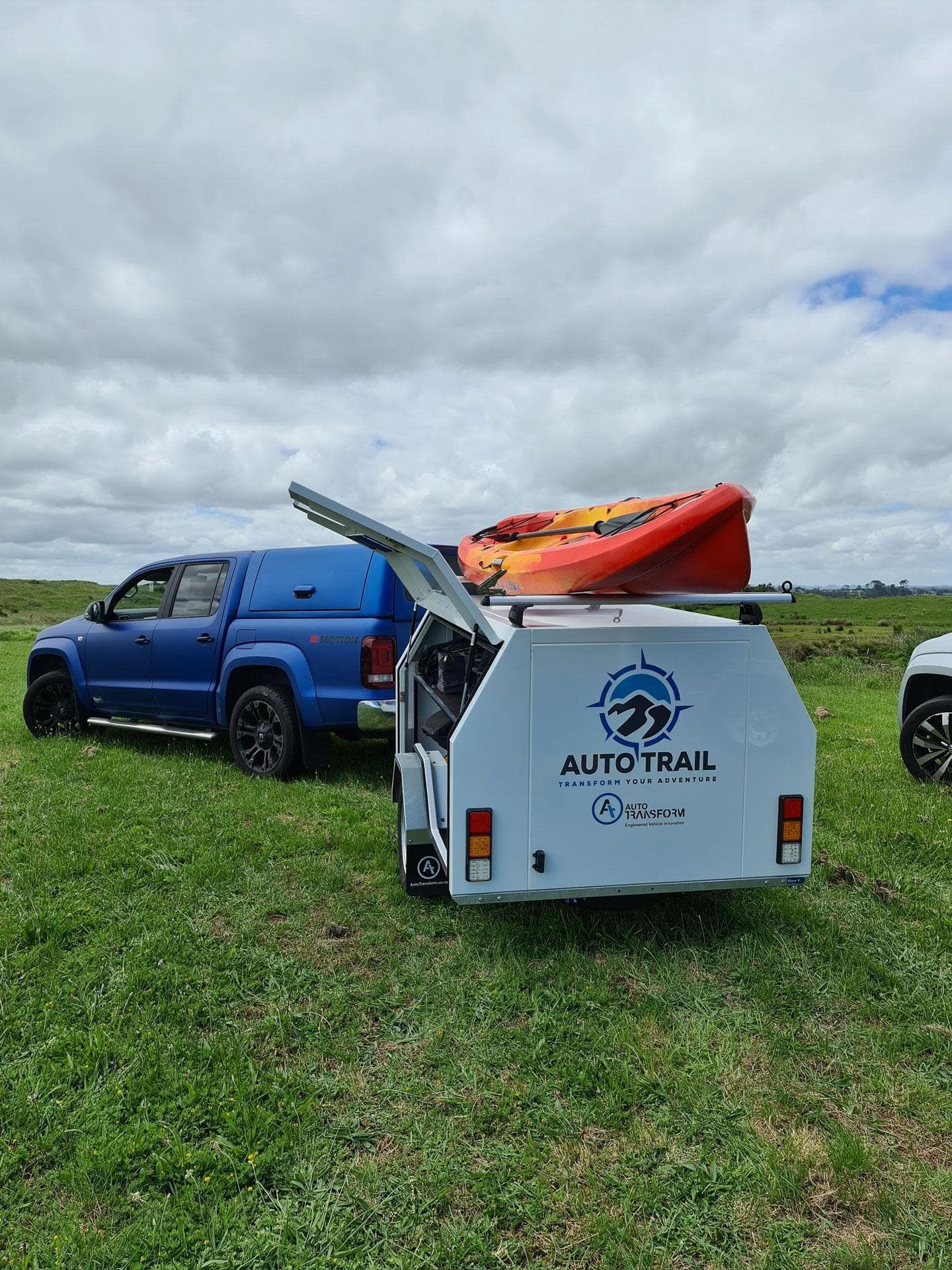 auto trail camping trailer 