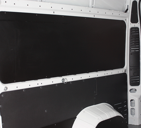 Side lining panels for vehicle