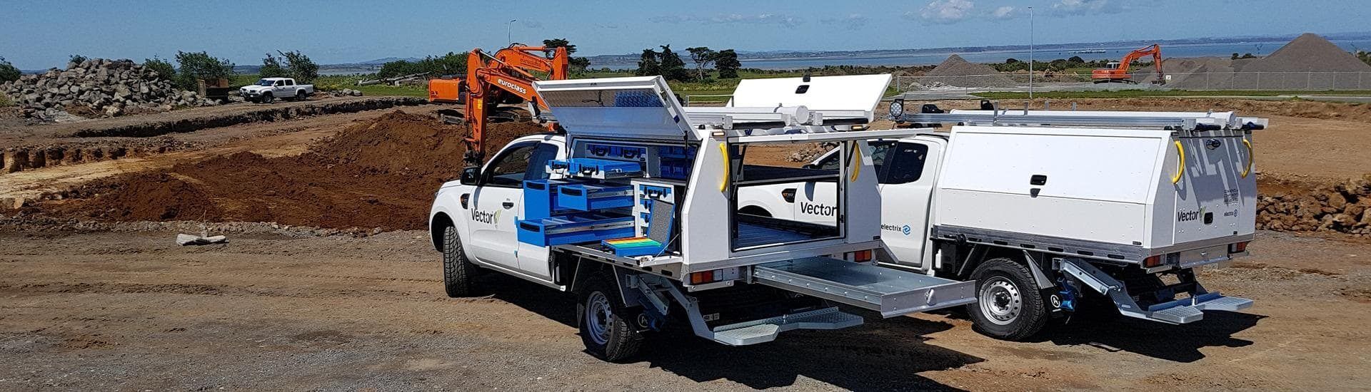 Commercial Vehicle Fitout - Ute Service Body with Tool Boxes