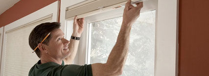 How to install blinds