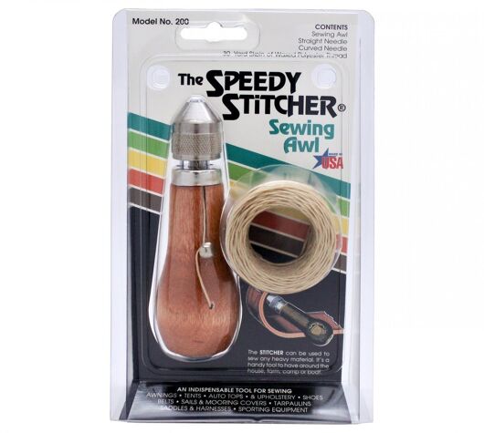 T Sewing Awl with Thread Package