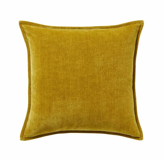 Weave Nova Lichen velvet look cushion front