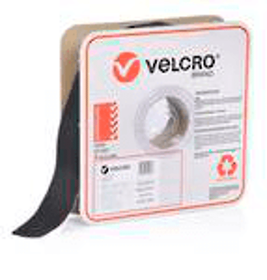 velcro brand self adhesive hook mm black roll