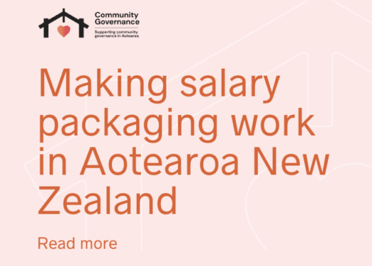 Making salary packaging work in Aotearoa New Zealand