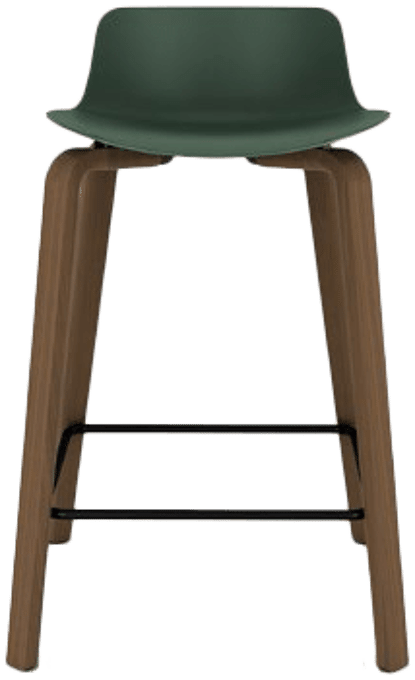 products Maari wood base stool low back