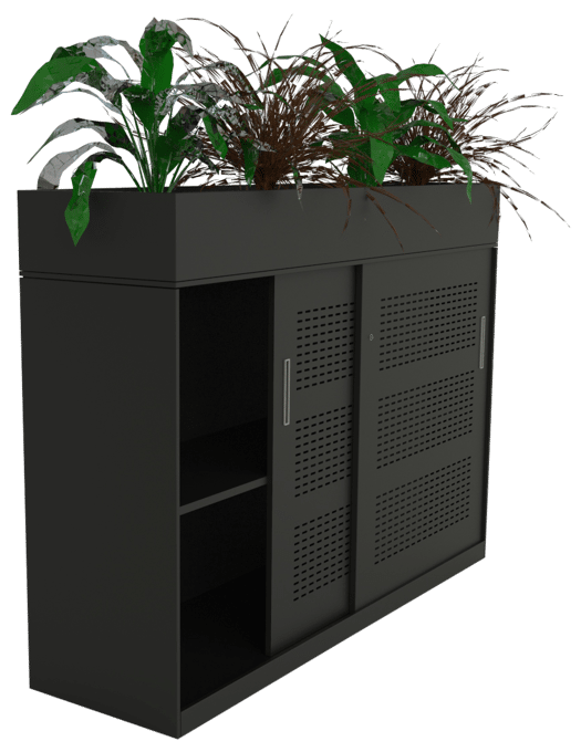 products slider black side open planter