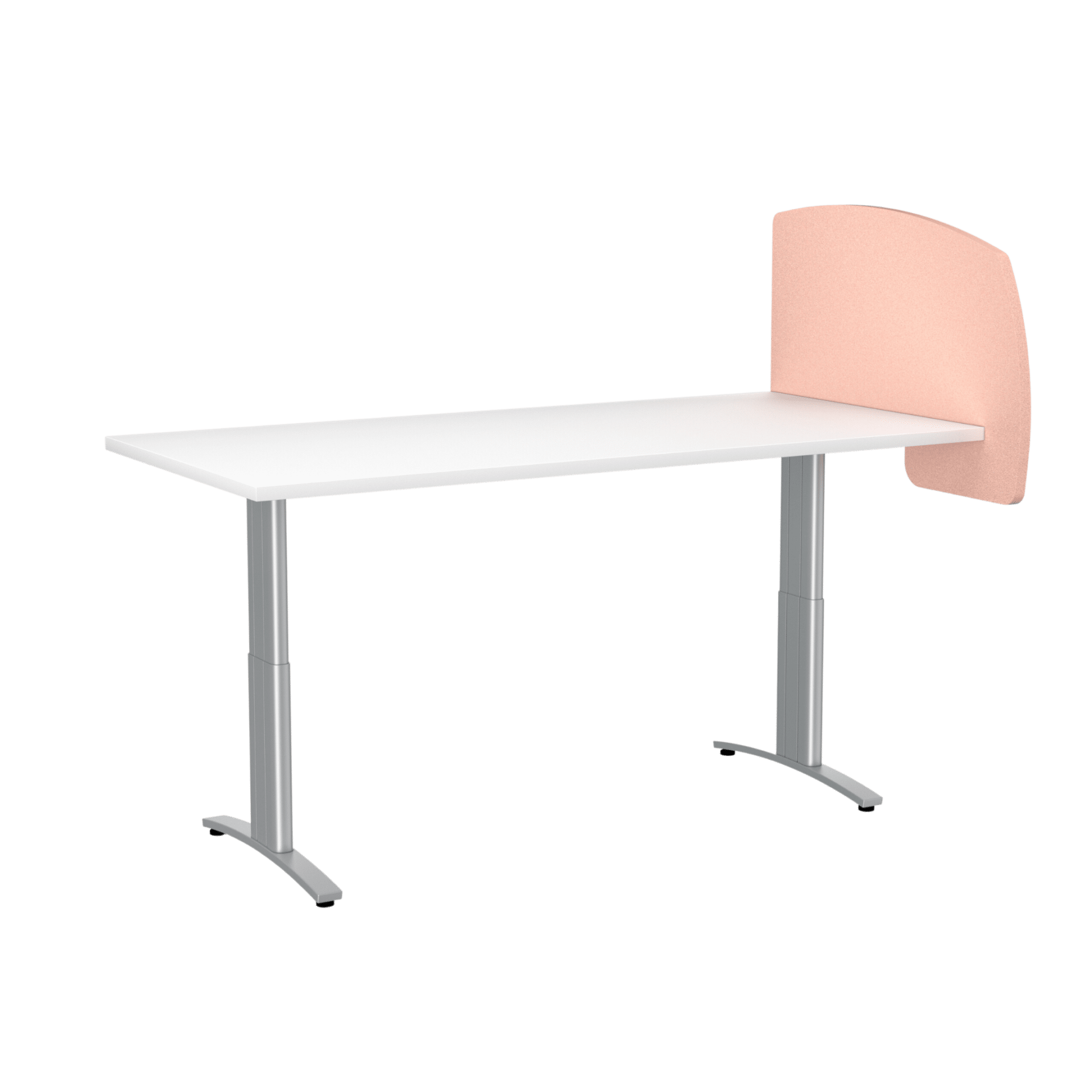 products desk divider curved 