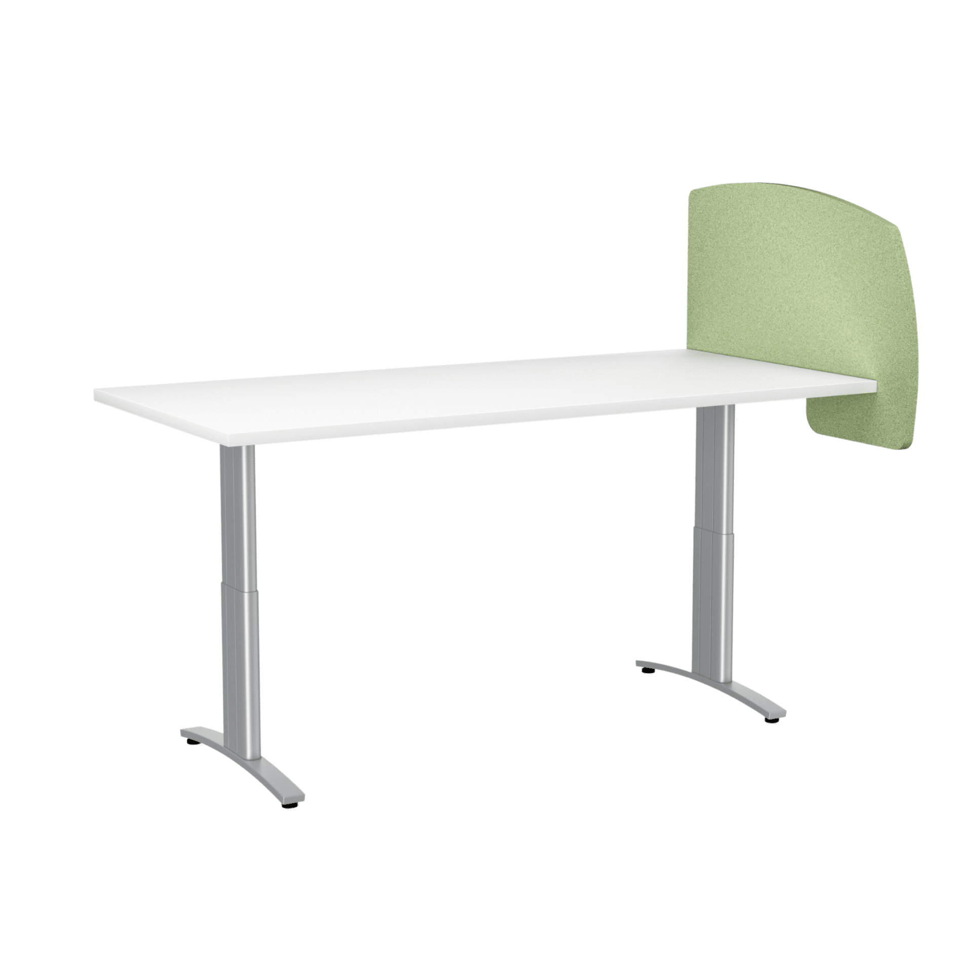 products desk divider curved 