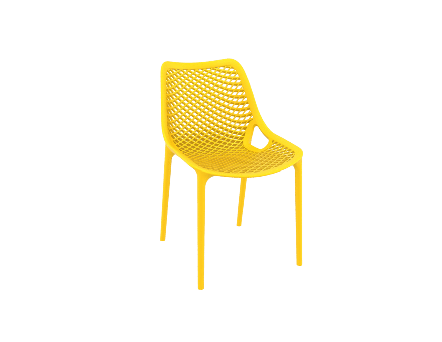 products oxygen chair yellow
