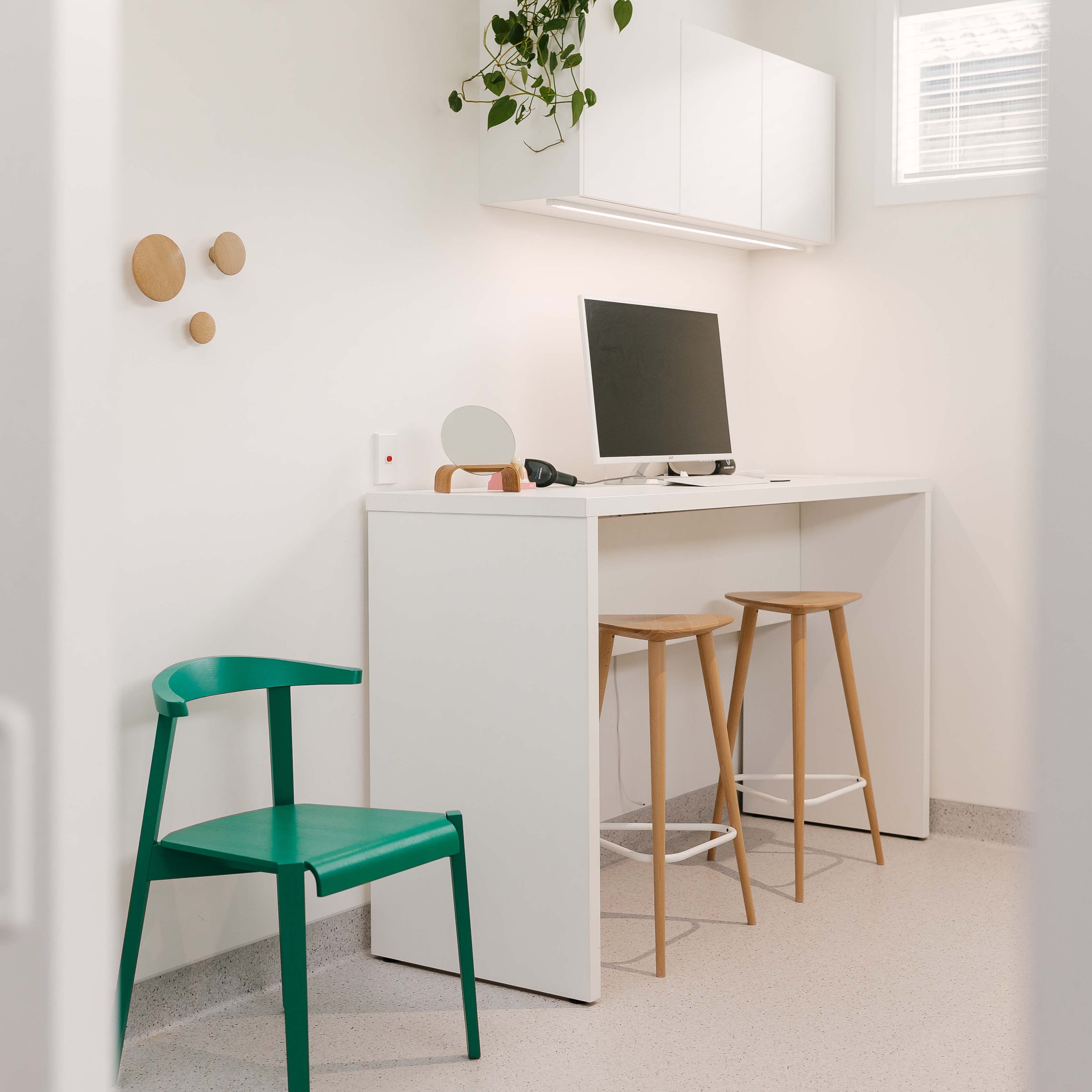 A calm and uplifting dental surgery fitout by Bells and Whitsles