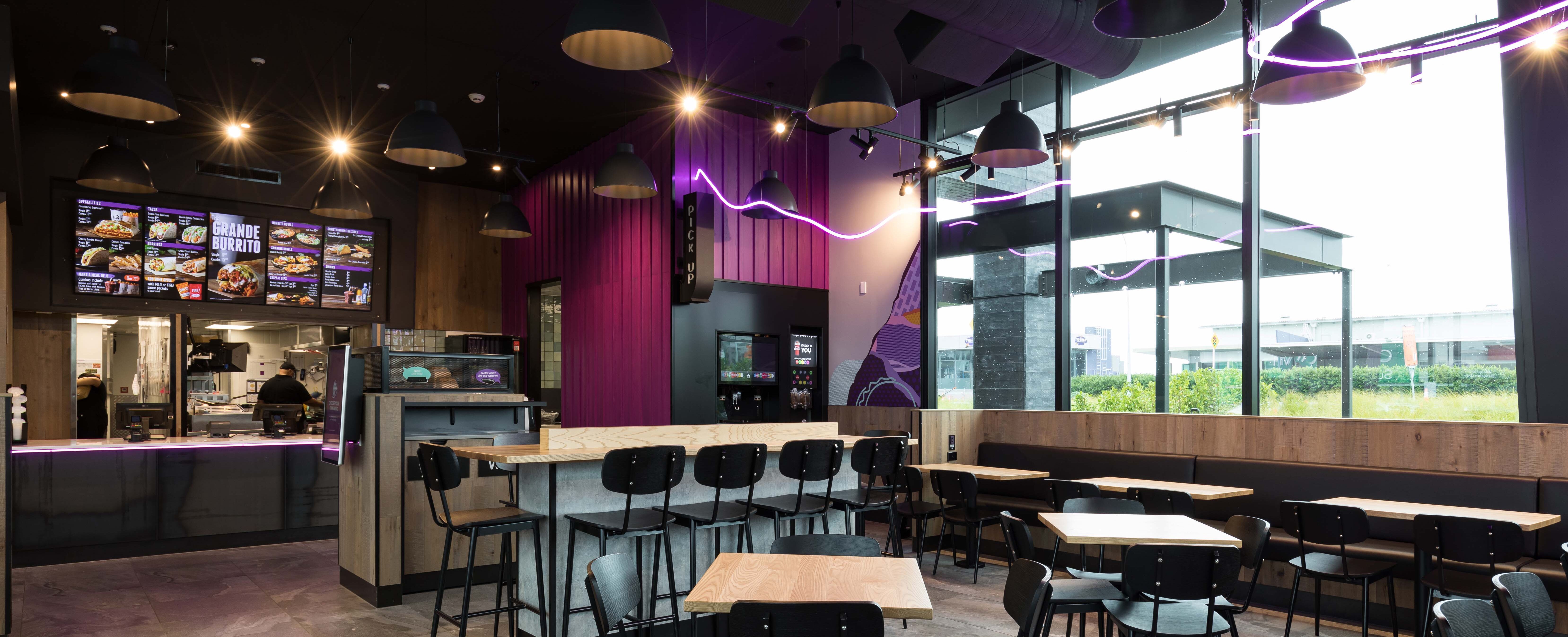 Taco Bell at Auckland Airport