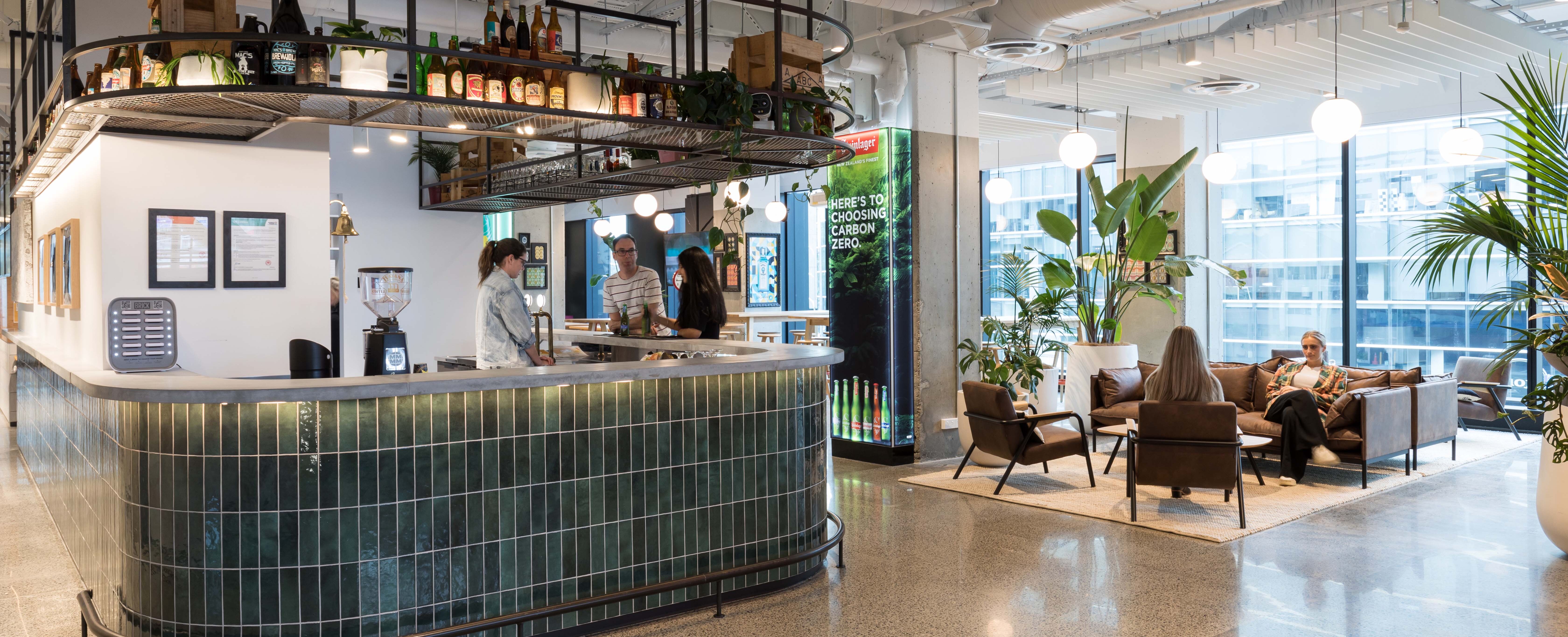 Lion HQ in Auckland with a fun and social interior vibe.