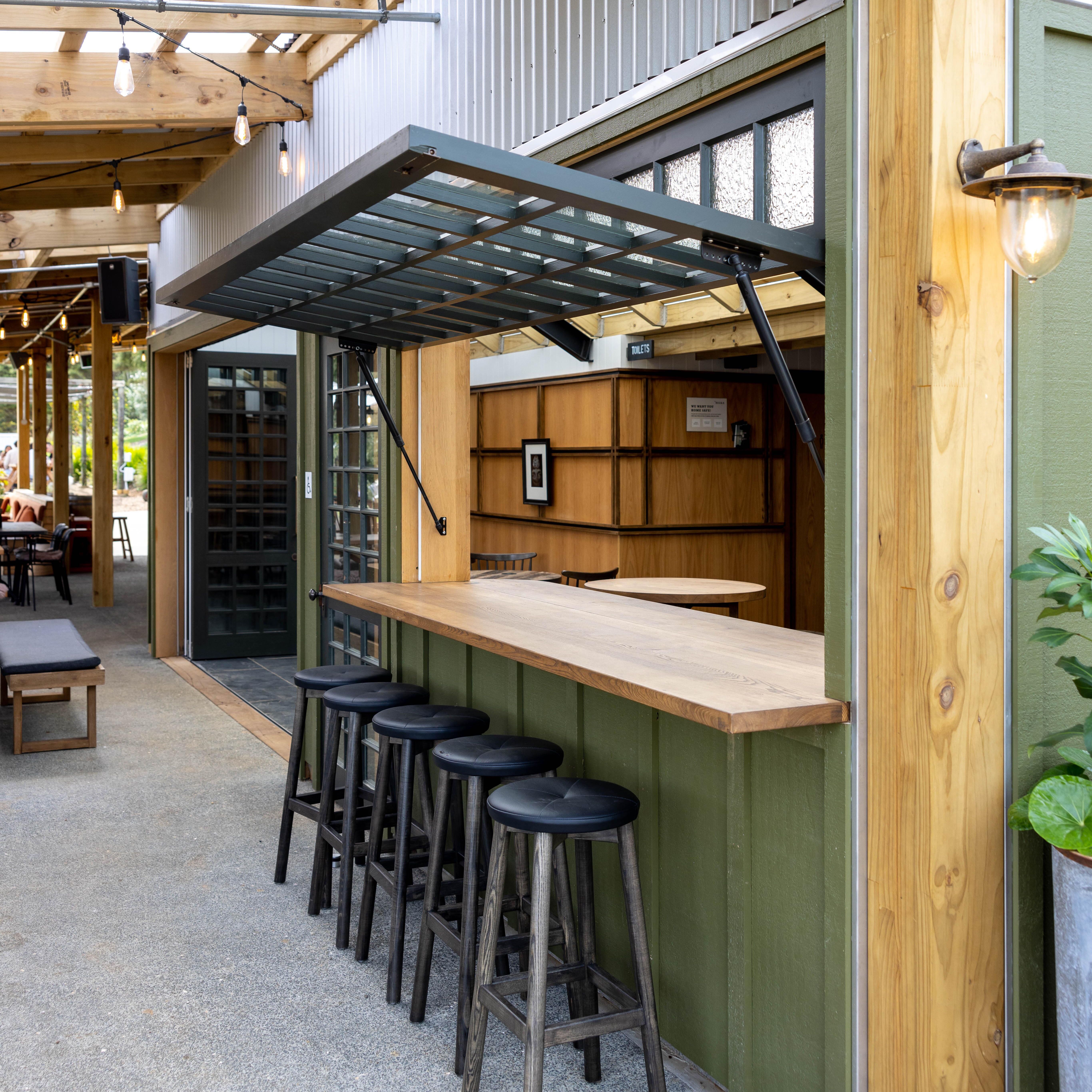 The Heke Kitchen, Garden Bar & Restaurant designed by Izzard