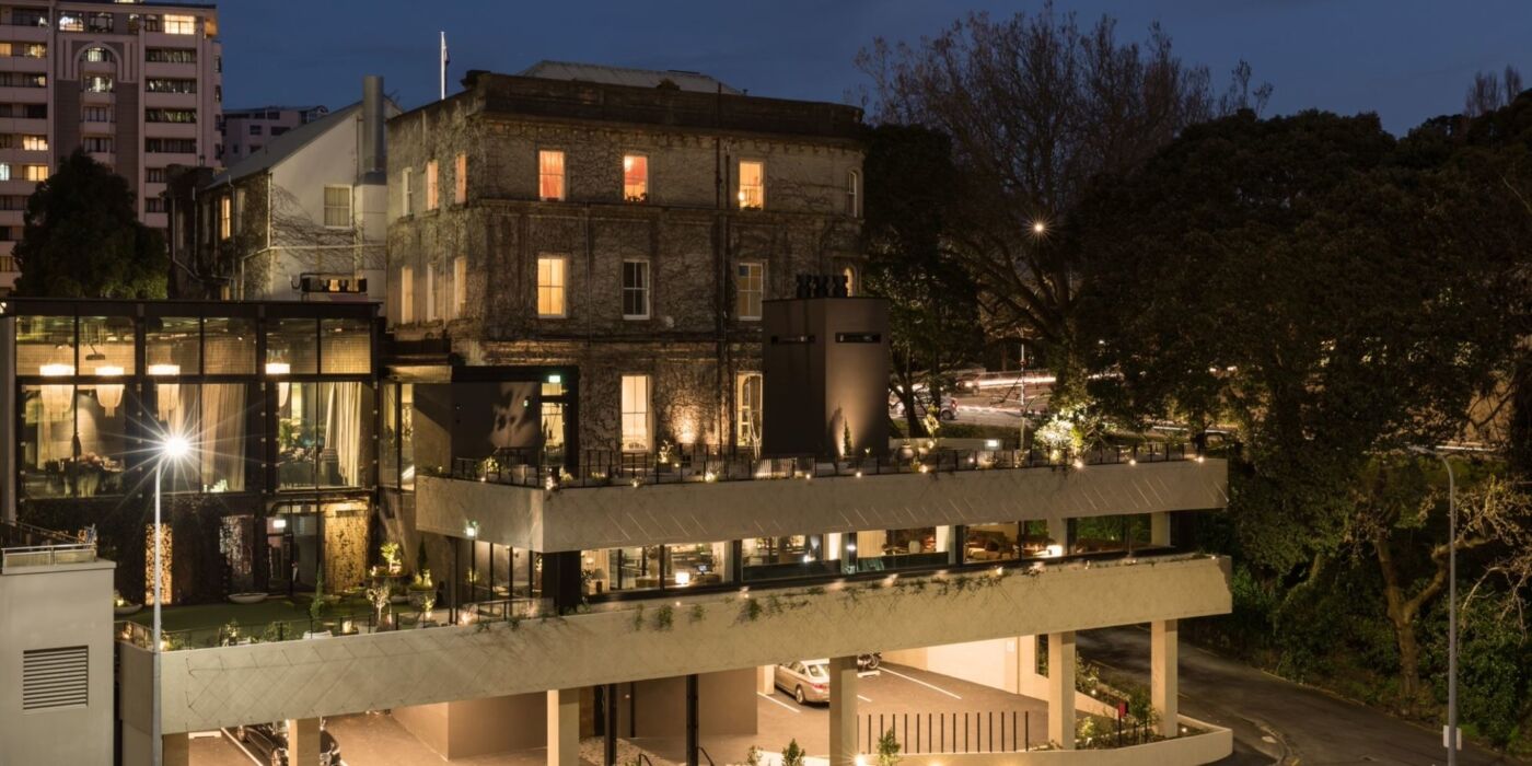 bankside extension northern club exterior nighttime 