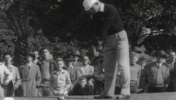  harry berwick title sequence golf swing golf tournament  e