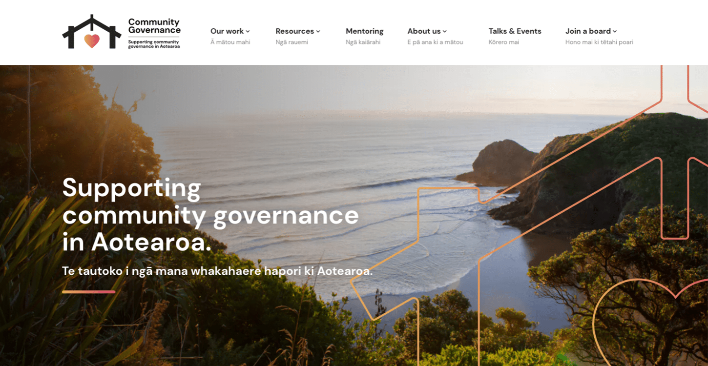 Community Governance Homepage