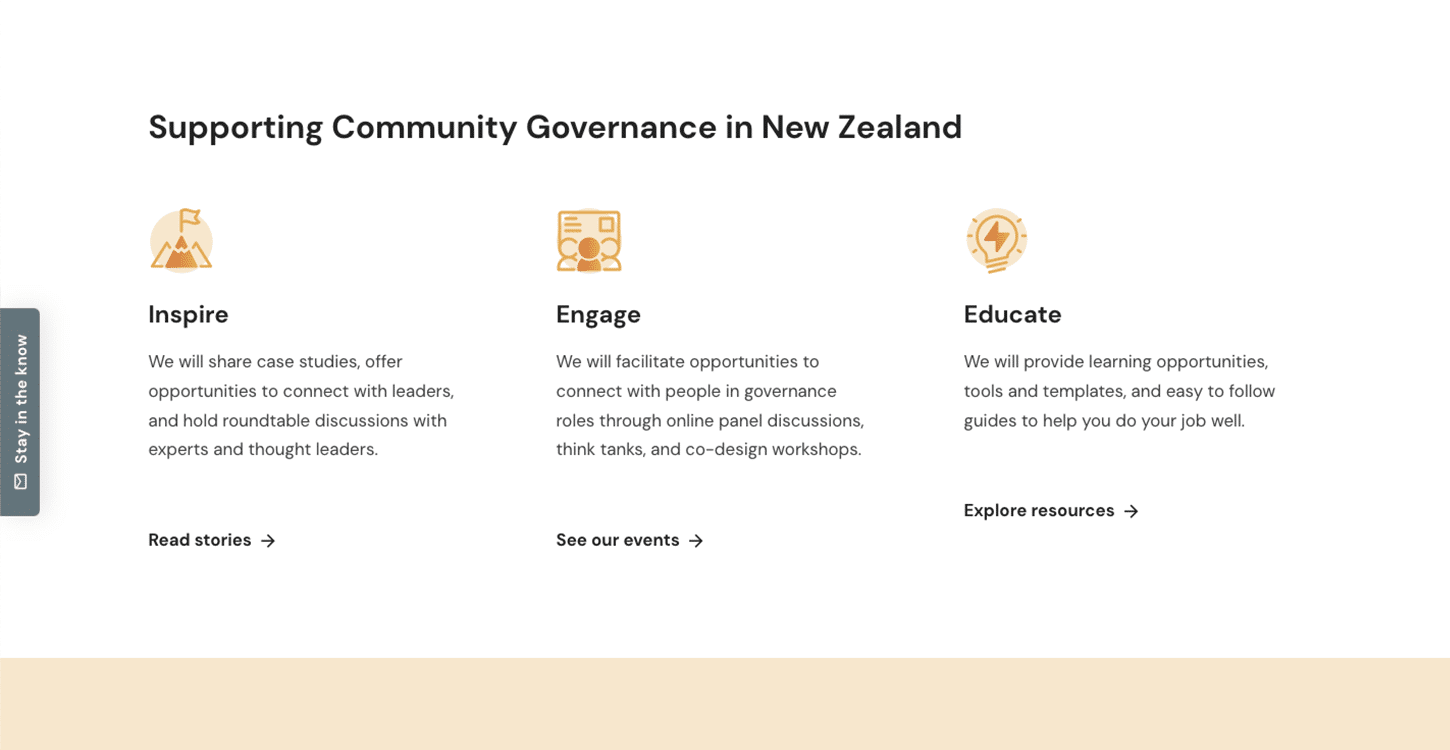 Community Governance Who we are