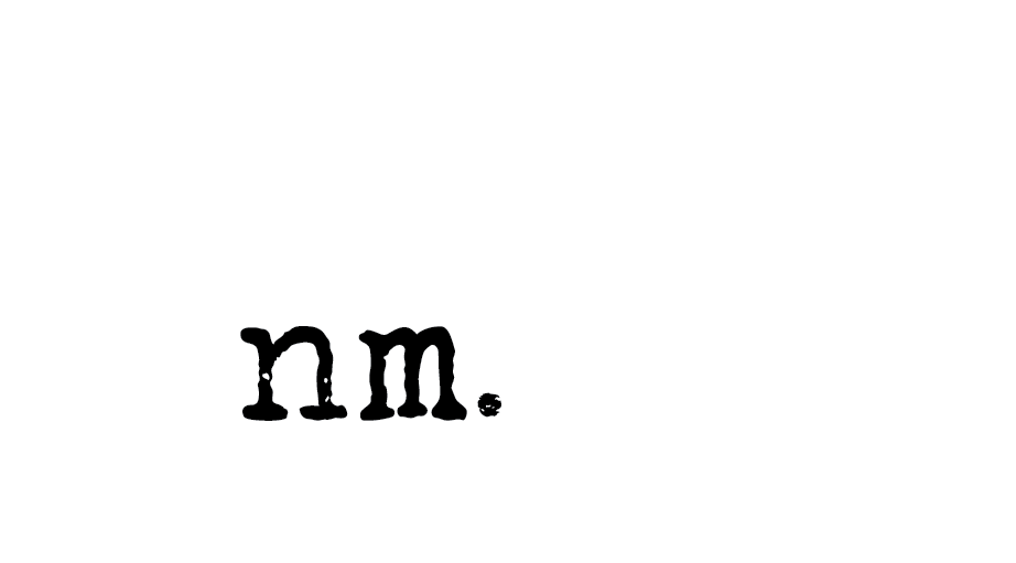 nm logo white