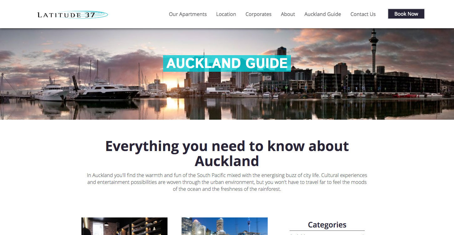 ss latitude website redesign auckland guide dt