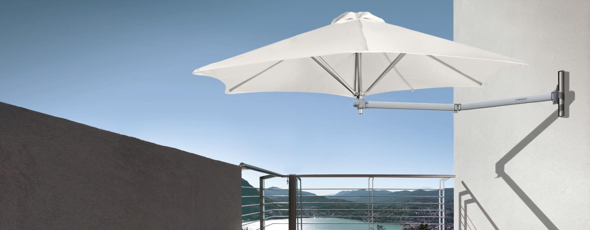 Wall Mounted Outdoor Sun Umbrella