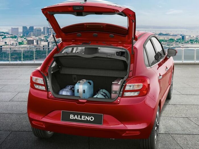 baleno boot space