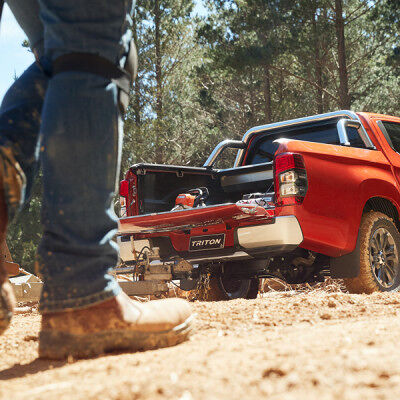 VRX tows up to 3.5 tonnes* and gets you and your gear to any worksite, and back, in total safety.